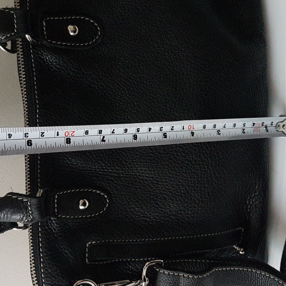 Roots Black Leather Handbag - Picture 11 of 13